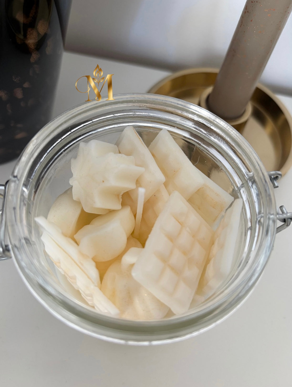 🕯️ Mi-bougie, mi-fondants parfumés 🤍