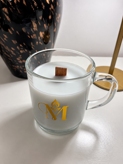 Bougie parfumée Écume & Bois de Cèdre – 160 g